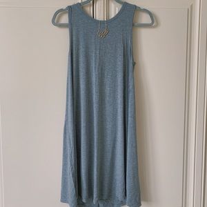 Flowy gray Aerie summer dress
